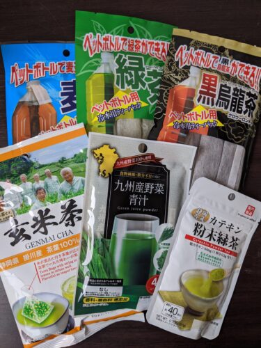 タマミジンコはお茶6種（麦茶、緑茶、黒、ウーロン茶など）で培養できる！？
